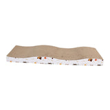 Maxbell Cat Scratcher Board Scratching Bed for Indoor Cats Small Medium Large Cats