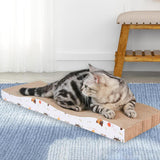 Maxbell Cat Scratcher Board Scratching Bed for Indoor Cats Small Medium Large Cats
