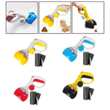 Maxbell Portable Pet Dog Stool Scooper Waste Clean Stool Picker Pick up for Walking Yellow