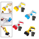 Maxbell Portable Pet Dog Stool Scooper Waste Clean Stool Picker Pick up for Walking Yellow