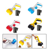 Maxbell Portable Pet Dog Stool Scooper Waste Clean Stool Picker Pick up for Walking Yellow