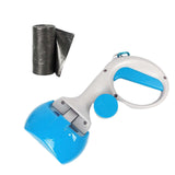 Maxbell Portable Pet Dog Stool Scooper Waste Clean Stool Picker Pick up for Walking Blue
