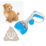Maxbell Portable Pet Dog Stool Scooper Waste Clean Stool Picker Pick up for Walking Blue
