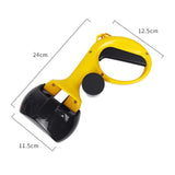Maxbell Portable Pet Dog Stool Scooper Waste Clean Stool Picker Pick up for Walking Black