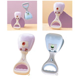 Maxbell Dog Stool Scooper with Waste Bag Pets Supplies for Outside Dog Walking Purple