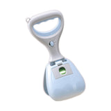 Maxbell Dog Stool Scooper with Waste Bag Pets Supplies for Outside Dog Walking Blue