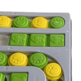 Maxbell Dog Puzzle Toy Treat Dispenser Pet Feeder for Cats Small Medium Large Pets S Gray