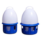 Maxbell Pigeon Waterer Drinker Feeder Automatic Bird Water Dispenser for Parrot Dove 6L D 19cm H 35CM