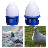 Maxbell Pigeon Waterer Drinker Feeder Automatic Bird Water Dispenser for Parrot Dove 6L D 19cm H 35CM
