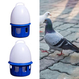 Maxbell Pigeon Waterer Drinker Feeder Automatic Bird Water Dispenser for Parrot Dove 6L D 19cm H 35CM