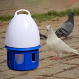 Maxbell Pigeon Waterer Drinker Feeder Automatic Bird Water Dispenser for Parrot Dove 6L D 19cm H 35CM
