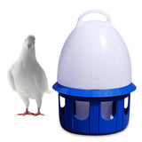 Maxbell Pigeon Waterer Drinker Feeder Automatic Bird Water Dispenser for Parrot Dove 8L D 22cm H 38CM