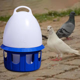 Maxbell Pigeon Waterer Drinker Feeder Automatic Bird Water Dispenser for Parrot Dove 8L D 22cm H 38CM