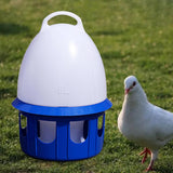 Maxbell Pigeon Waterer Drinker Feeder Automatic Bird Water Dispenser for Parrot Dove 8L D 22cm H 38CM