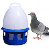 Maxbell Pigeon Waterer Drinker Feeder Automatic Bird Water Dispenser for Parrot Dove 8L D 22cm H 38CM