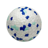 Maxbell Interactive Dog Toys Ball Throwing to Fetch and Play Park Dog Chew Toys Blue 2.5inch