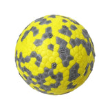 Maxbell Interactive Dog Toys Ball Throwing to Fetch and Play Park Dog Chew Toys Yellow Gray 2.5inch