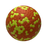 Maxbell Interactive Dog Toys Ball Throwing to Fetch and Play Park Dog Chew Toys Green Orange 2.5inch