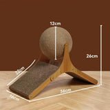 Maxbell Cat Scratcher Toy Interactive Pet Toy Claw Grinding Climbing Scratching Ball