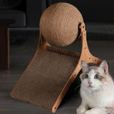 Maxbell Cat Scratcher Toy Interactive Pet Toy Claw Grinding Climbing Scratching Ball