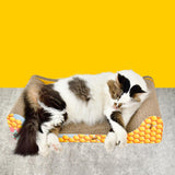 Maxbell Cat Scratcher Pad Lounge Bed Couch Grind Claws Prevents Furniture Damage