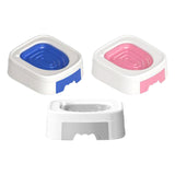 Maxbell Cat Litter Tray Cat Toilet Training Litter Pan Portable Cats Litter Box Blue