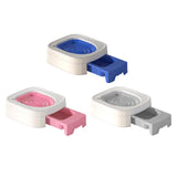 Maxbell Cat Litter Tray Cat Toilet Training Litter Pan Portable Cats Litter Box Blue