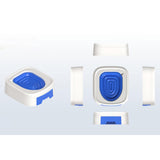 Maxbell Cat Litter Tray Cat Toilet Training Litter Pan Portable Cats Litter Box Blue