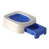 Maxbell Cat Litter Tray Cat Toilet Training Litter Pan Portable Cats Litter Box Blue
