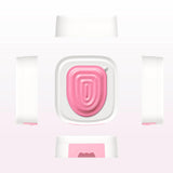 Maxbell Cat Litter Tray Cat Toilet Training Litter Pan Portable Cats Litter Box Pink