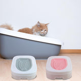 Maxbell Cat Toilet Training Device Trainer Litter Box Kitty Toilet Seat Bathroom Grey