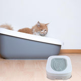 Maxbell Cat Toilet Training Device Trainer Litter Box Kitty Toilet Seat Bathroom Grey