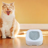 Maxbell Cat Toilet Training Device Trainer Litter Box Kitty Toilet Seat Bathroom Grey