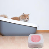 Maxbell Cat Toilet Training Device Trainer Litter Box Kitty Toilet Seat Bathroom Pink