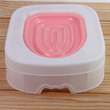 Maxbell Cat Toilet Training Device Trainer Litter Box Kitty Toilet Seat Bathroom Pink