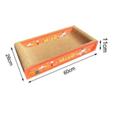 Maxbell Durable Cat Scratch Board Scratch Board Couch Bed for Kitty Training Kitten Red