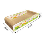 Maxbell Durable Cat Scratch Board Scratch Board Couch Bed for Kitty Training Kitten Green