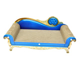 Maxbell Cat Scratch Pad Lounge Bed Cat Sofa Pet Bed for Kitty Rest Protect Furniture 70cmx28cmx31cm Blue