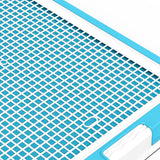 Maxbell Dog Toilet Training Potty Tray Small Animals Apartment Bunny Pet Litter Box Light Blue