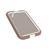Maxbell Dog Toilet Training Potty Tray Small Animals Apartment Bunny Pet Litter Box Coffee