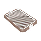 Maxbell Dog Toilet Training Potty Tray Small Animals Apartment Bunny Pet Litter Box Coffee