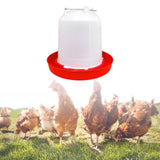 Maxbell Automatic Poultry Drinker Waterer Water Container for Backyard Accessories 10L