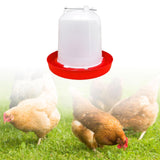 Maxbell Automatic Poultry Drinker Waterer Water Container for Backyard Accessories 10L