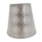 Maxbell Table Lamp Shade Wall Sconce Shade Desk Light Lampshade for Hotel Decor Argent