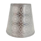 Maxbell Table Lamp Shade Wall Sconce Shade Desk Light Lampshade for Hotel Decor Argent