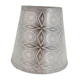 Maxbell Table Lamp Shade Wall Sconce Shade Desk Light Lampshade for Hotel Decor Argent