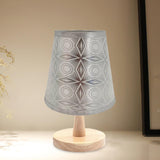 Maxbell Table Lamp Shade Wall Sconce Shade Desk Light Lampshade for Hotel Decor Argent