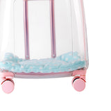 Maxbell Transparent Cat Trolley Case Dog Hiking Crate Small Animals Pet Carrier