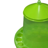 Maxbell Chicken Feeder with Feeding Holes Hanging feed Dispenser Visible for Duck 8kg
