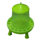 Maxbell Chicken Feeder with Feeding Holes Hanging feed Dispenser Visible for Duck 8kg